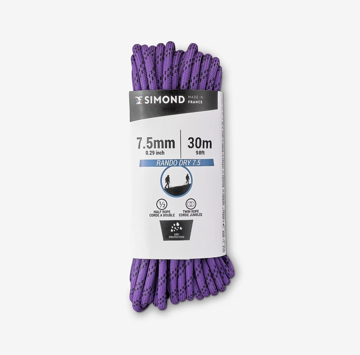 Double dry rope 7.5mm